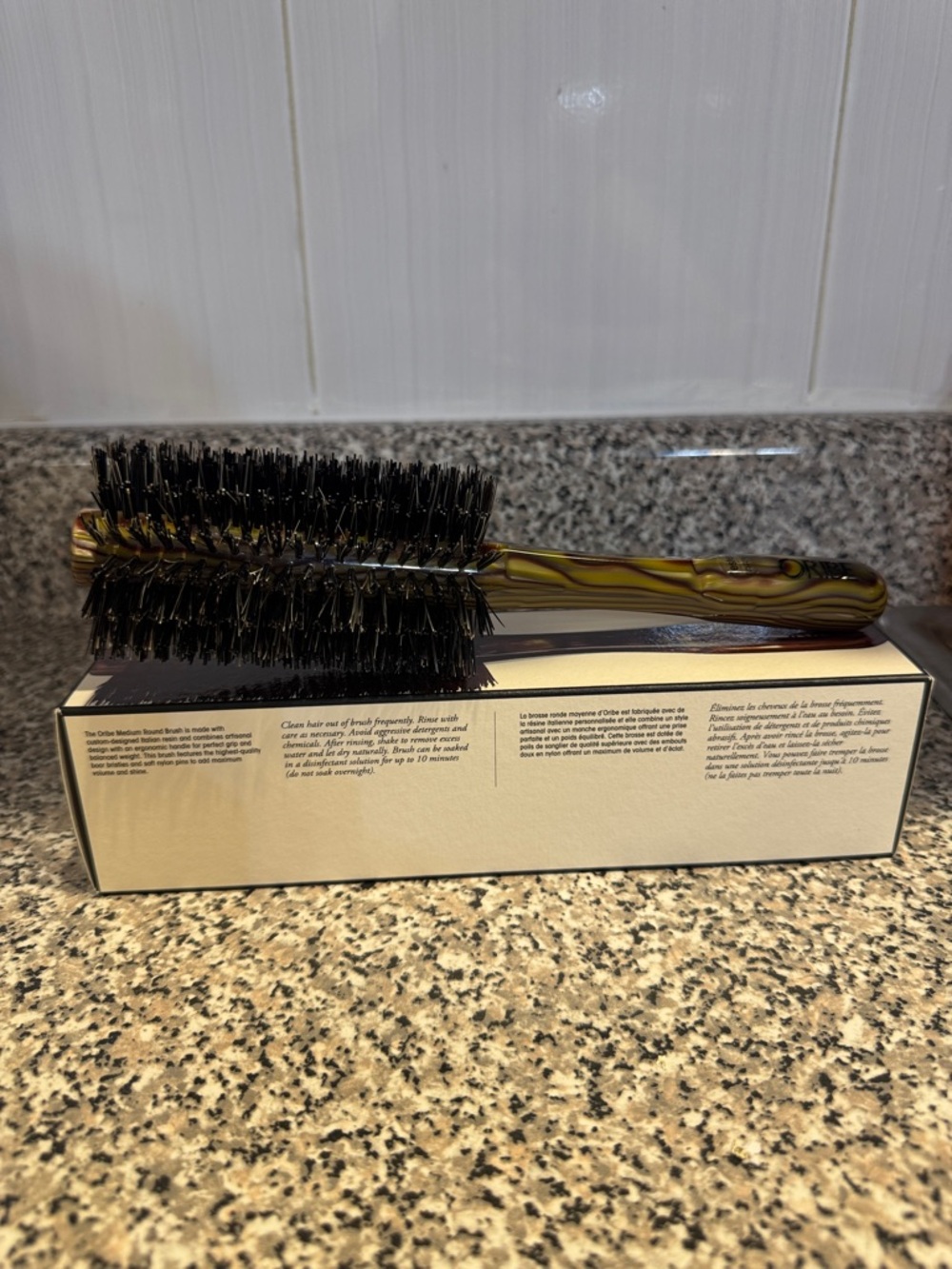 Oribe medium round brush for hair for style